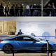 The BMW i8 plug-in hybrid sports car.